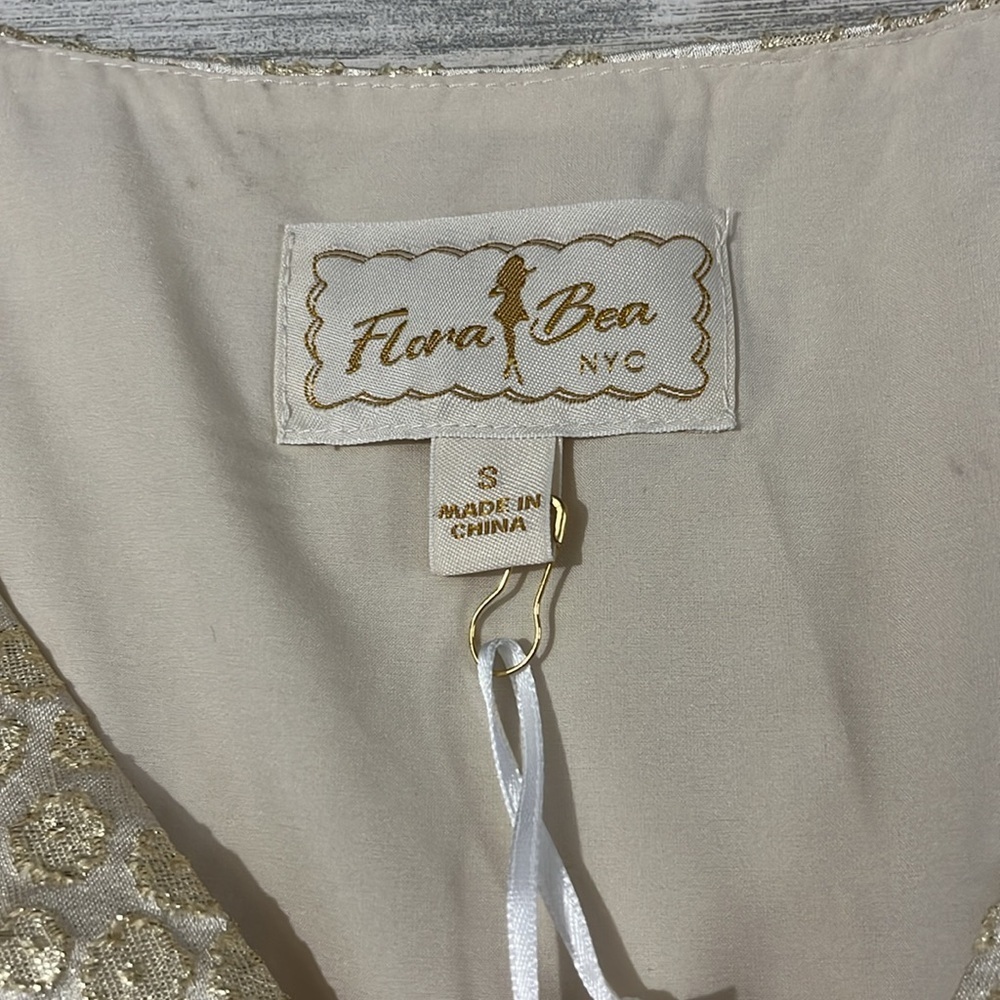 Flora Bea NYC Princess Brocade Terina Dress Size Small NWT - Picture 4 of 11